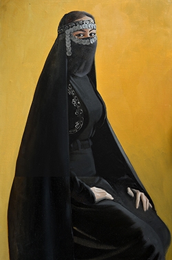 Узбекская девушка. Медиумы: холст, масло. 105x70 см. 2022 г. / Uzbek girl. Medium: canvas, oil. 105x70 cm. 2022.